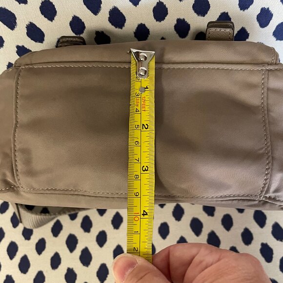 Tory Burch Gray Virginia Small Messenger Bag - Picture 8 of 12